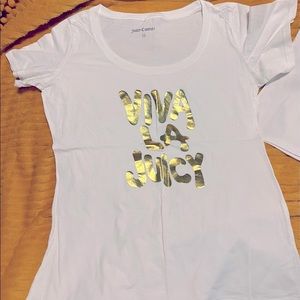 NEW ! Juicy Couture #Viva La Juicy Fabulous T-Shirts (Size L/XL)